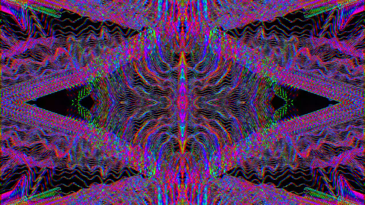 patrón geométrico abstracto y hipnotizante