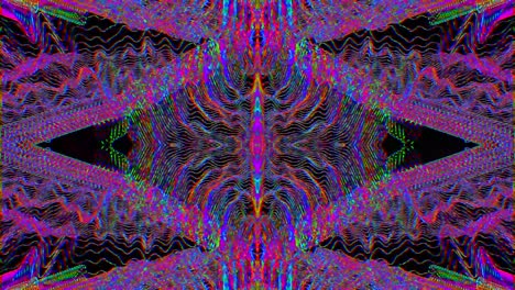 patrón geométrico abstracto y hipnotizante