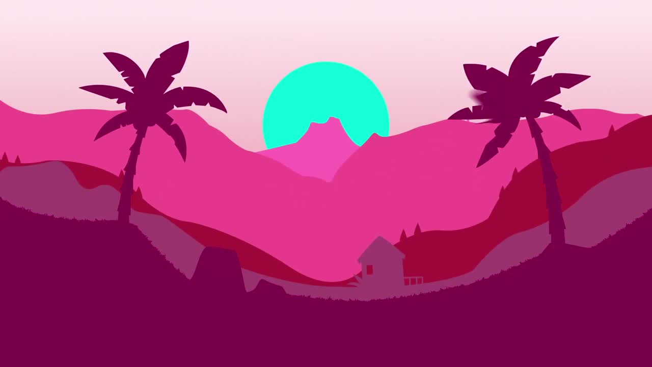 animación temática de vacaciones y vacaciones