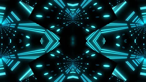 Neon Tunnel Visuals