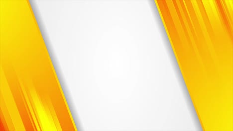bright orange and grey abstract corporate video animation