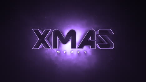 Dark-monochrome-Merry-Xmas-text-on-purple-gradient