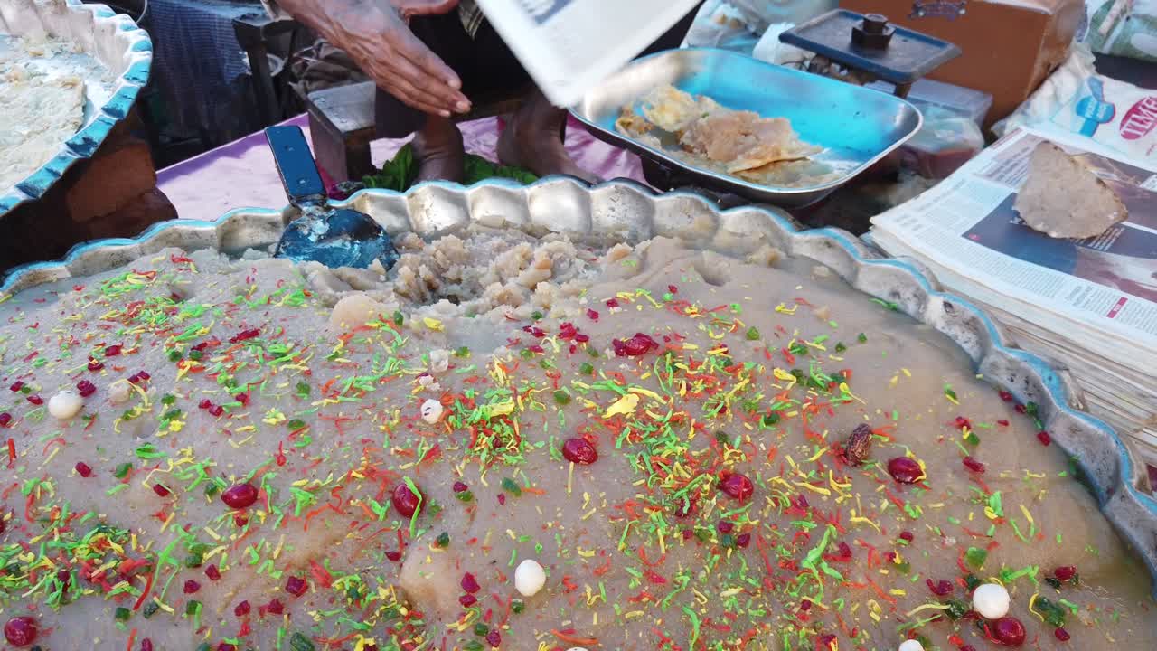 comida popular y famosa de la calle del subcontinente indio