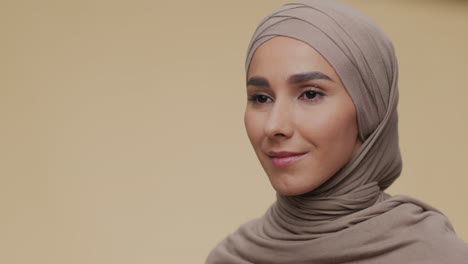 woman wearing a hijab