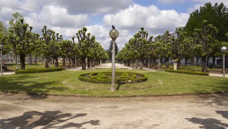 parque manuel braga en coimbra, portugal