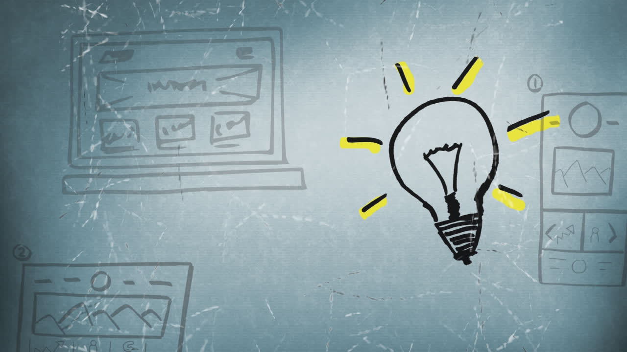 compuesto digital de un concepto de idea