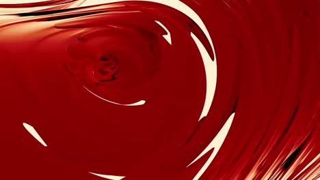 abstract red spiral design