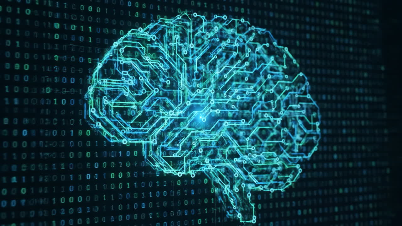 Artificial Intelligence Brain Concept