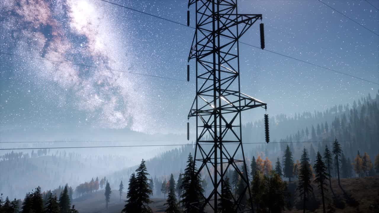 High-Voltage Power Lines