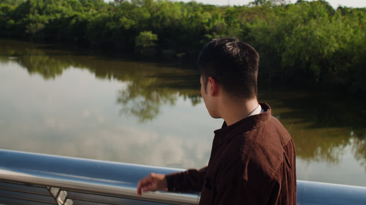 외로운 여자 야외