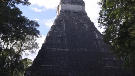 ancient mayan civilization ruins pyramid central america, guatemala jungle