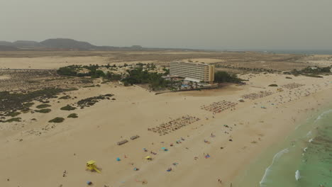 corralejo beach, fuerteventura: fuerteventura from the heights: infinite beauty in corralejo