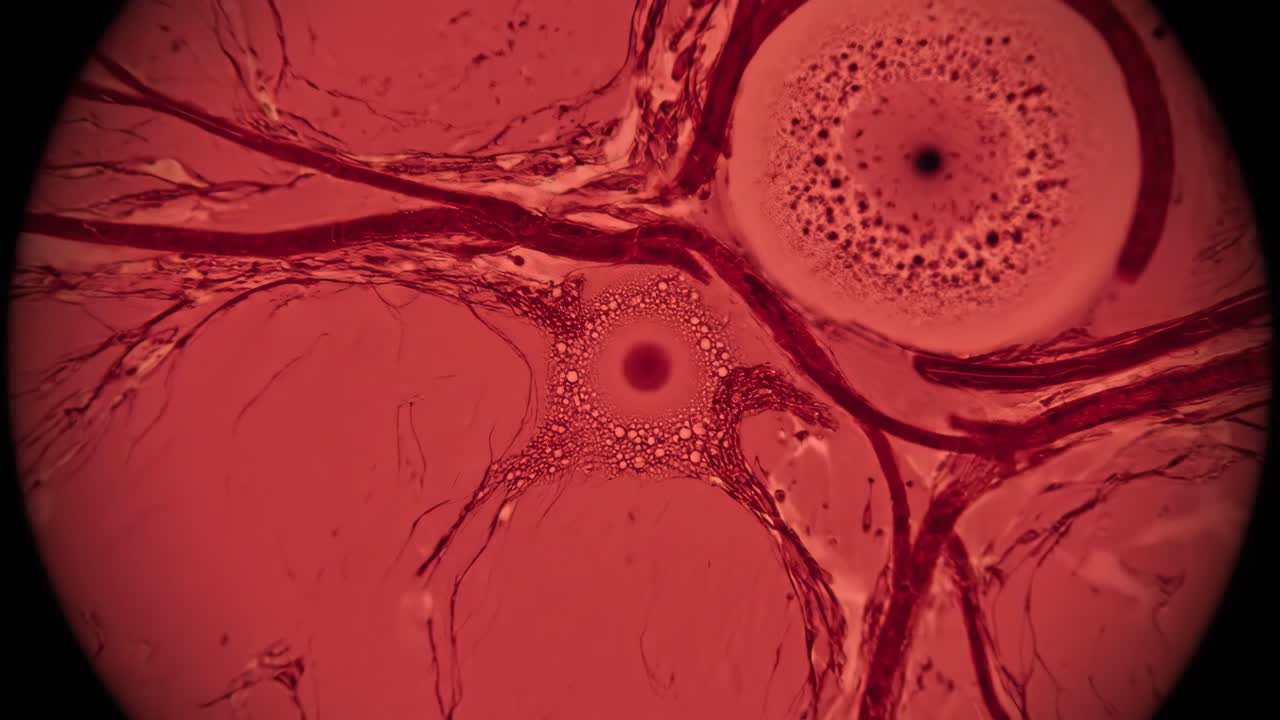 Microscopic View of Cells