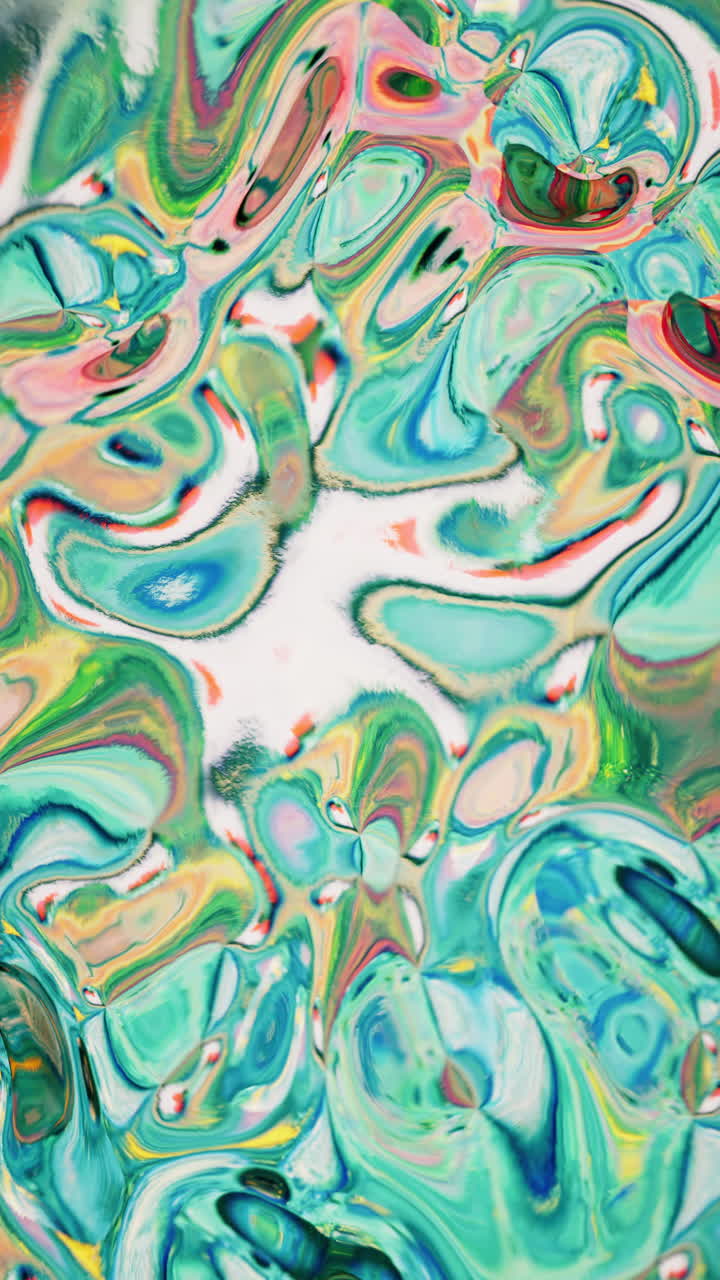 líquido de gradiente abstracto, renderización en 3d.