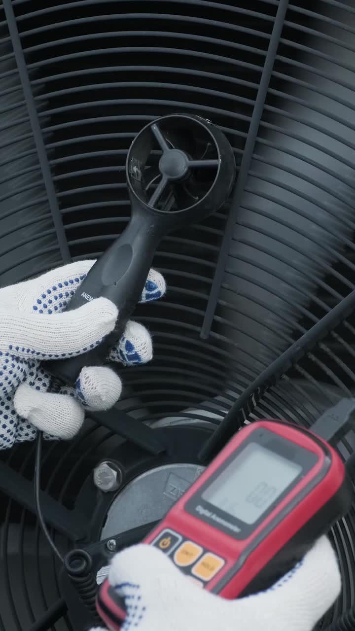Measuring Air Velocity with an Anemometer