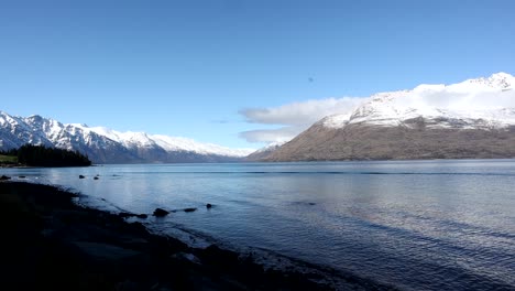 Queenstown-Nueva-Zelanda-Lago-Wakatipu-En-Una-Mañana-De-Invierno