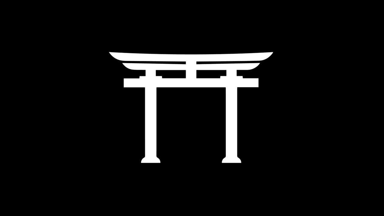 Shinto Torii -symbolianimaatio