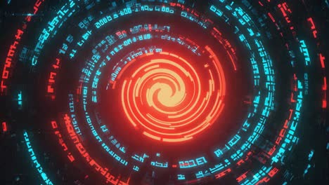 espiral resumida y brillante