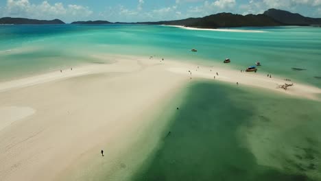 Vista-De-Drones-Sobre-La-Isla-Whitsundays