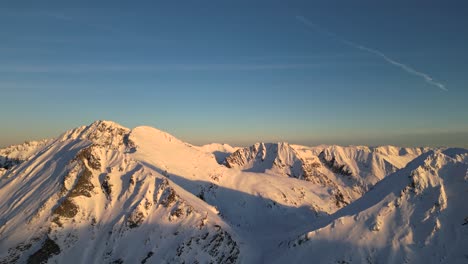 cinematic aerial footage from the carpathian mountains in romania