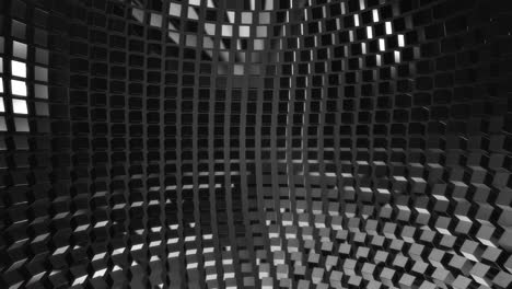 fondo cromado geométrico abstracto de 4k