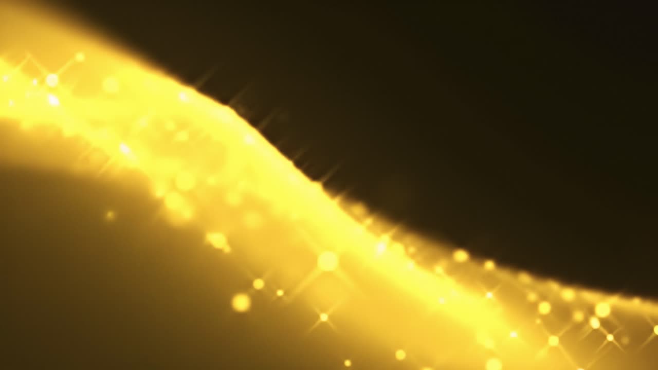 Experience the enchanting display of golden light as it gracefully illuminates an abstract landscape during the magical hour of dusk. This mesmerizing sight captivates the eye and sparks imagination.