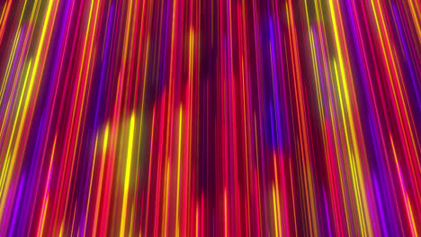 animación de rastros de luz de neón multicolores que se mueven en movimiento hipnótico en un bucle sin costuras