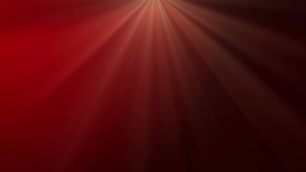 rayo de luz de punto en el fondo rojo de feliz navidad. bucle 4k