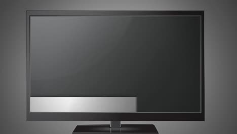 pantalla de noticias con la palabra noticias escritas en rojo