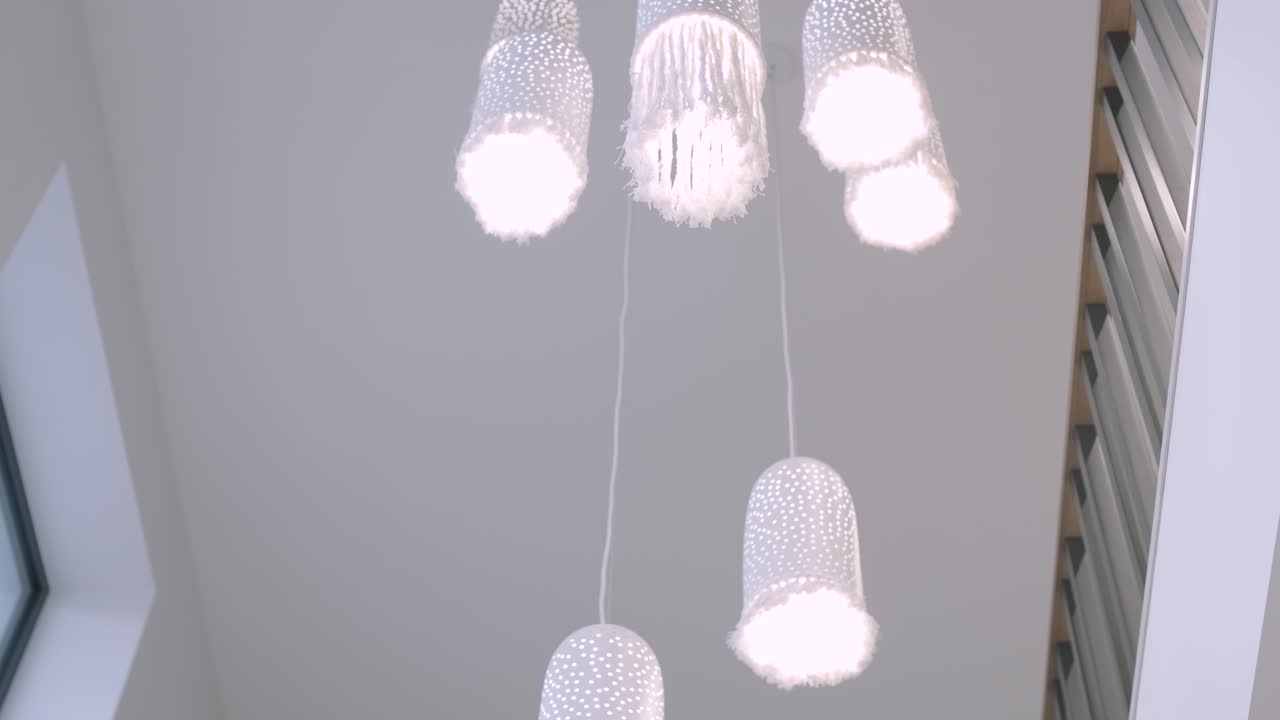 세라 조명 - 7 천장 색조 - 매달린 조명 - 천장 조명 - 현대 들리어