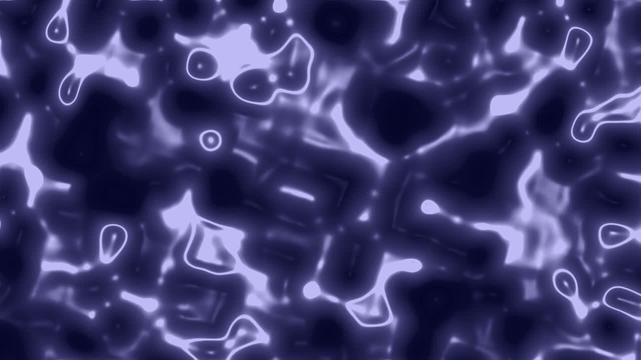 Flusso di liquido astratto viola brillante in loop continuo