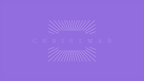 Texto-Moderno-De-Feliz-Navidad-Con-Líneas-En-Degradado-Morado