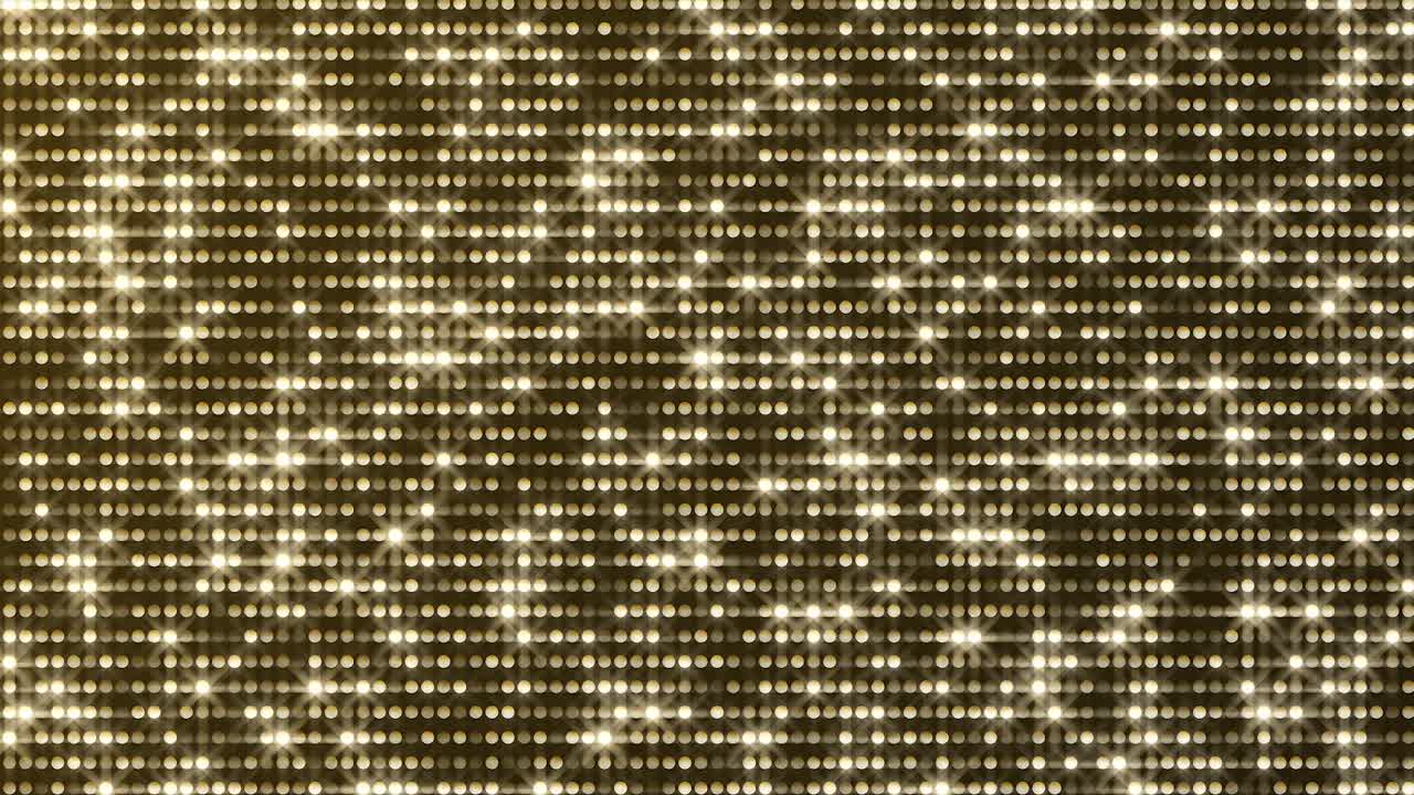 Gold Dot Lights Background