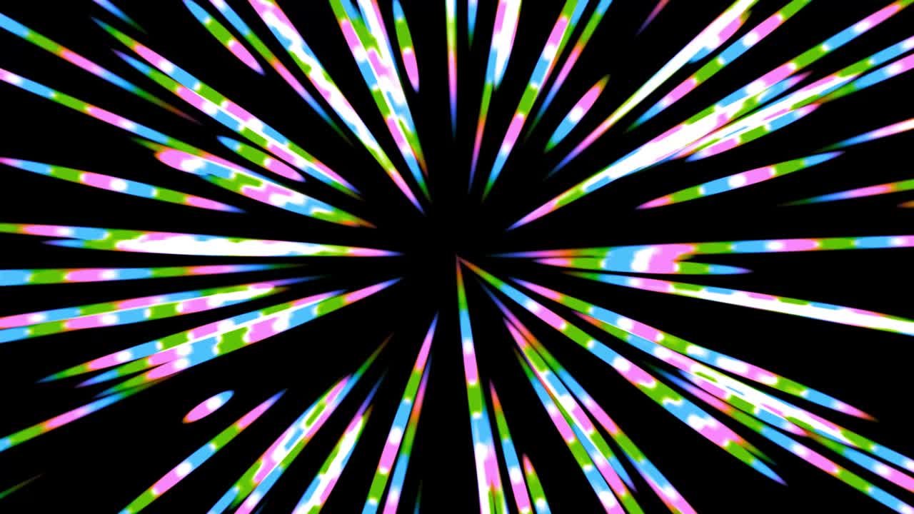 Ray beam light sun graphic loop vj