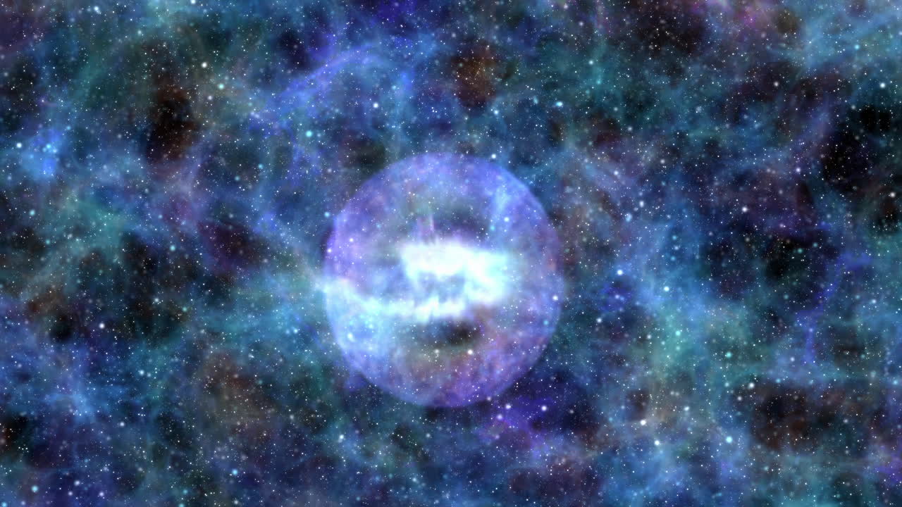 los láseres disparan a la galaxia y explotan