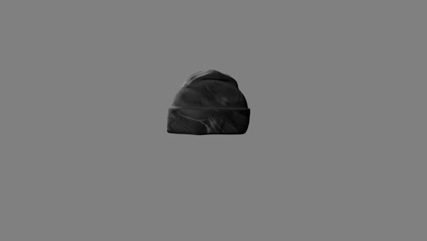 el gorro negro.