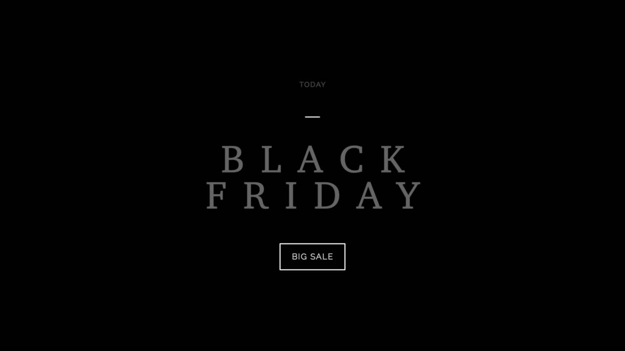 블랙 프라이데이 및 블랙 모던 그라디언트의 큰 판매