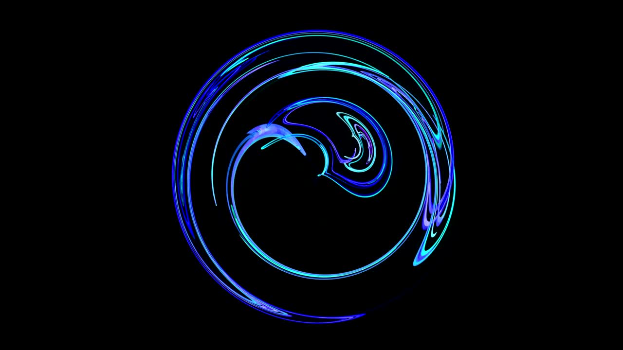 Colorful circle pattern abstract motion background