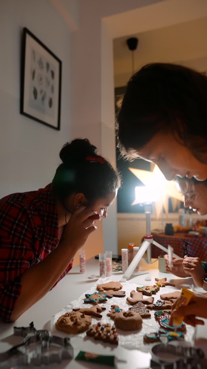Decorating Cookies Together