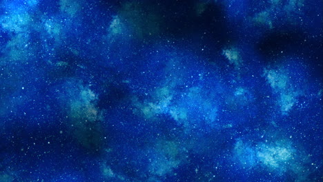un cielo azul con puntos blancos