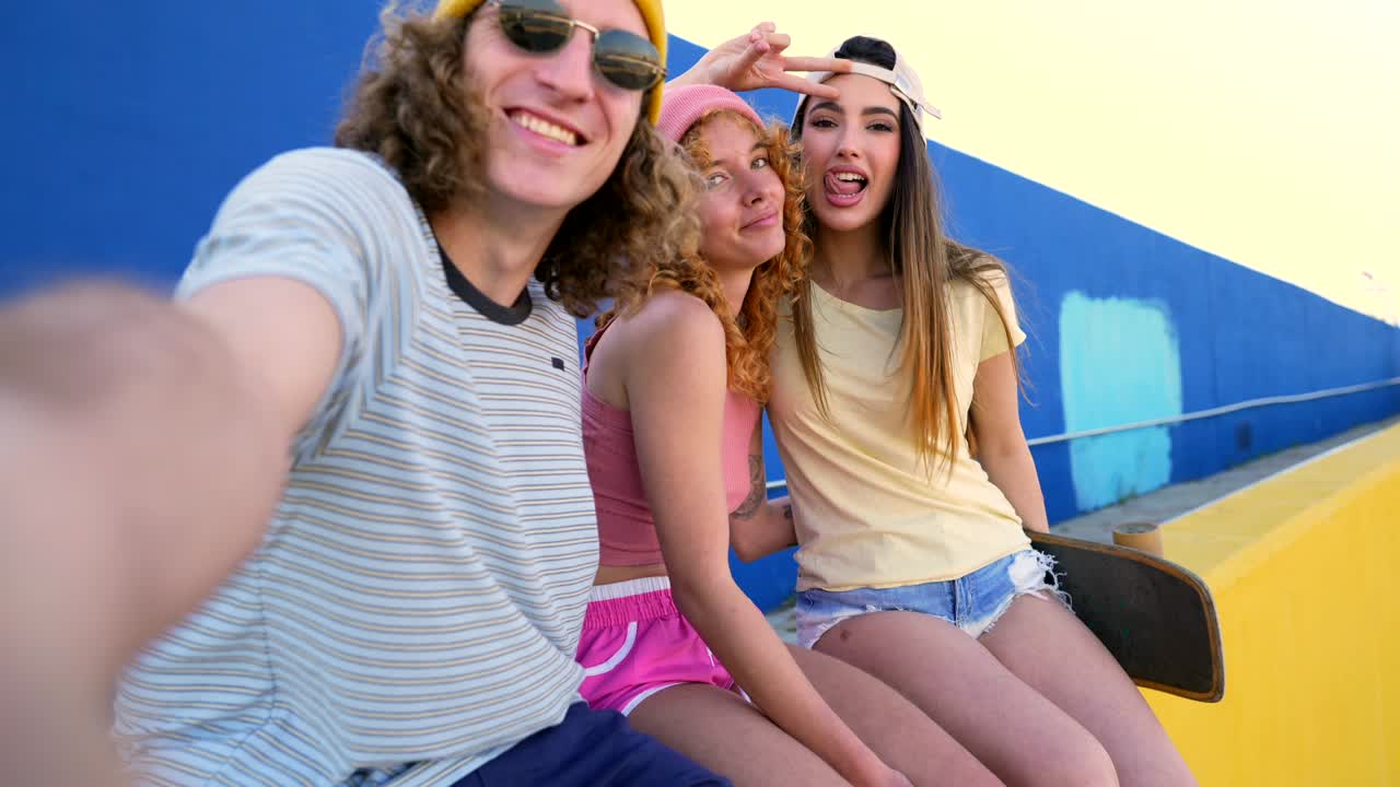 Group of Friends Enjoying Time Together