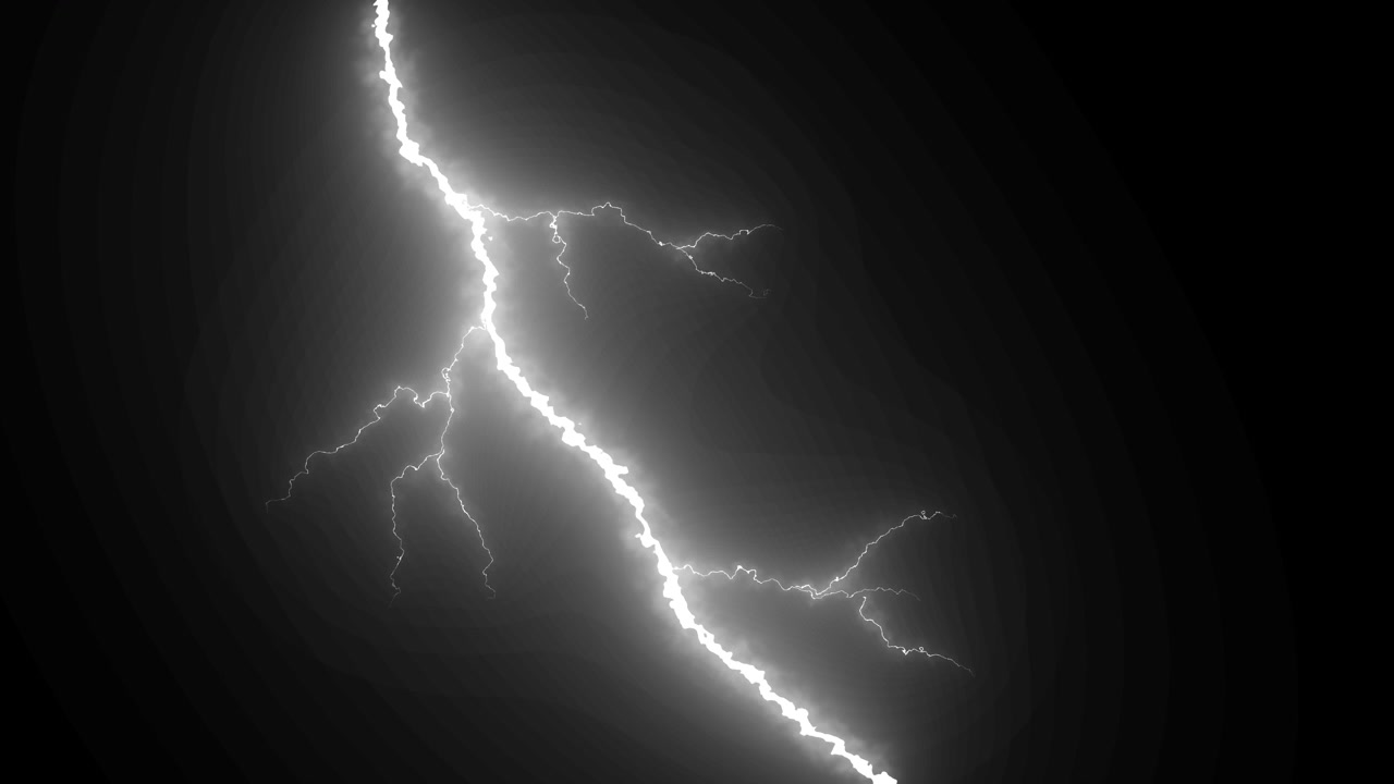 Rayos digitales con destellos brillantes