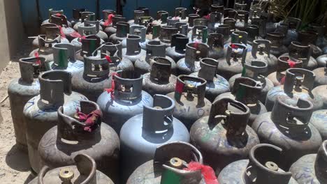 fly over lpg cylinders during the big shortage and sky rocketing prices