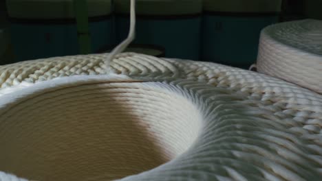 cotton yarn production