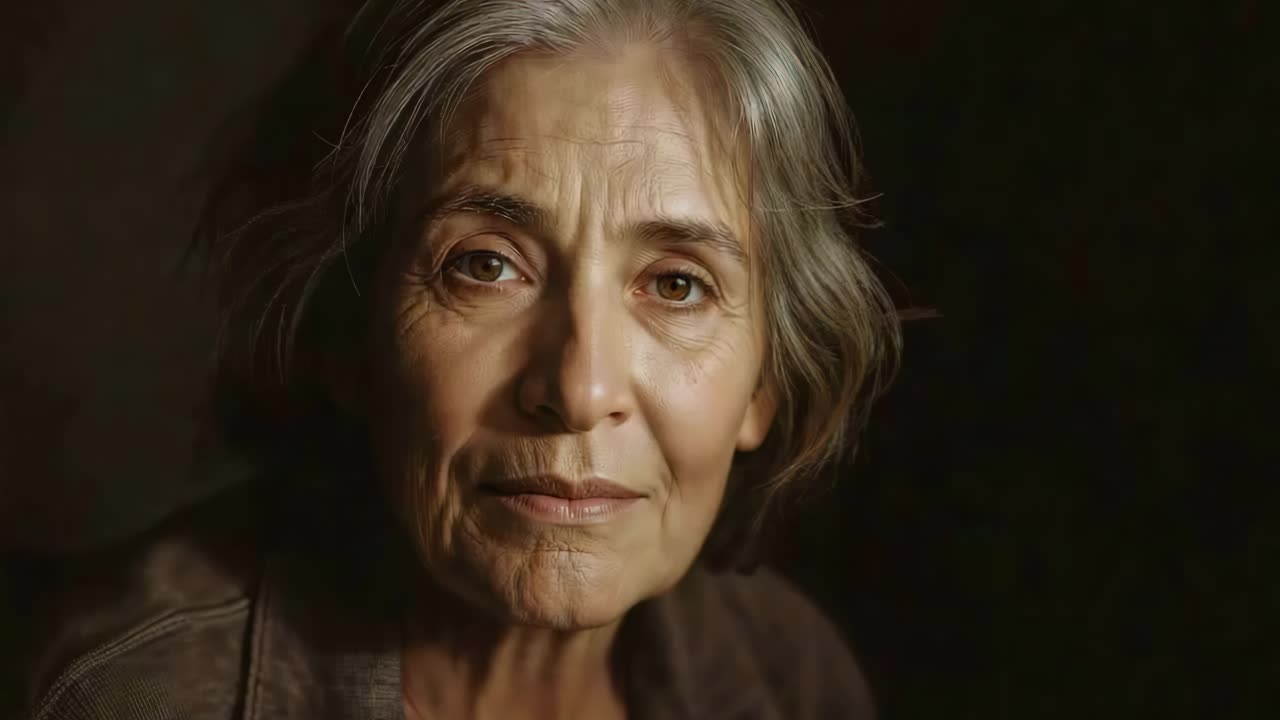 Ritratto di una donna anziana