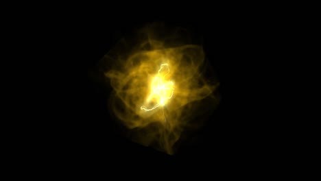 abstract energy ball force field.