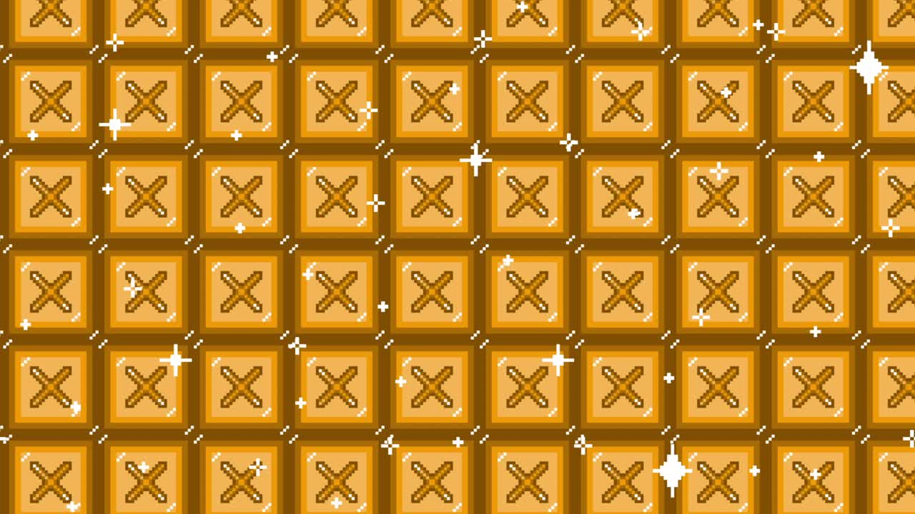 Pixel art tile cross mark Looping animated background. 1080p (8).mp4