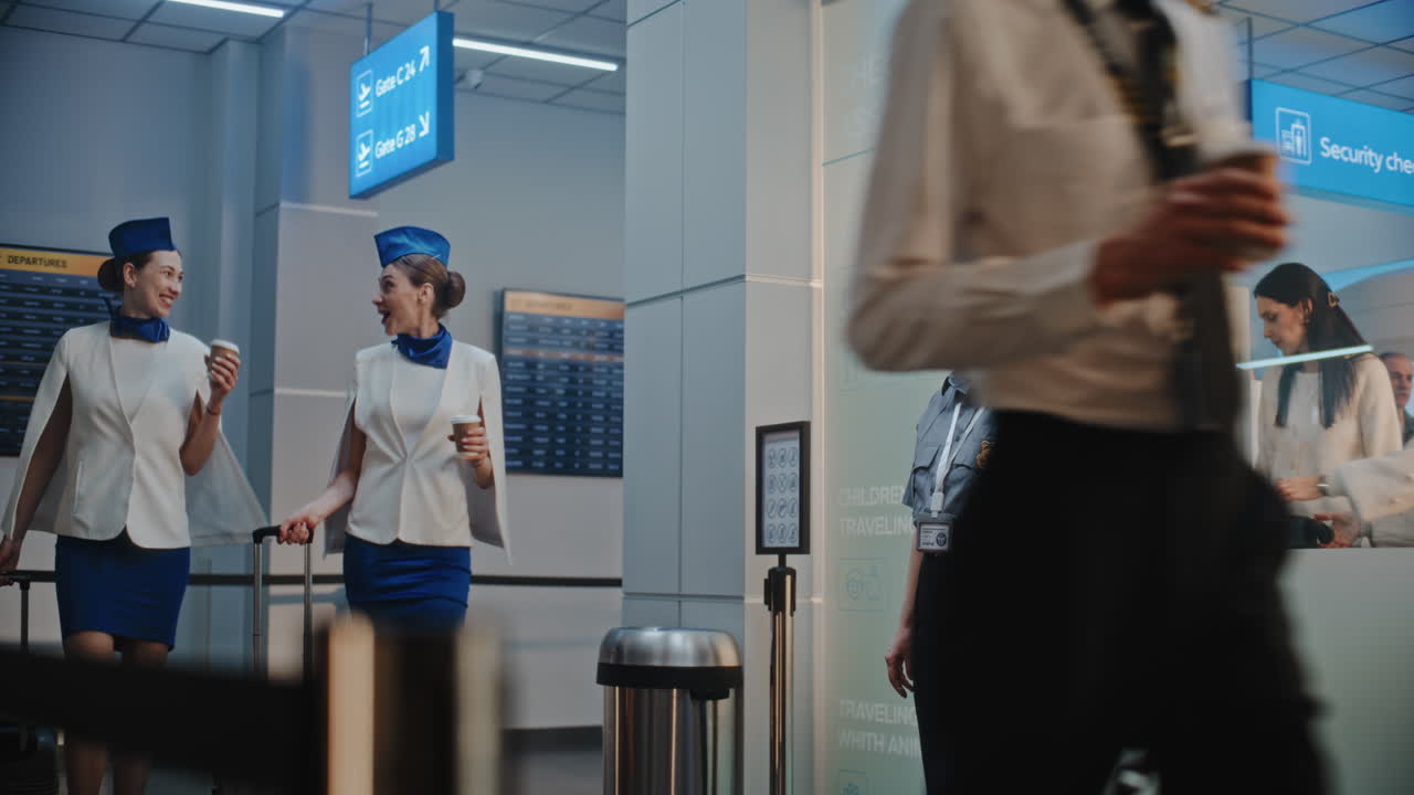 Airport Check-in and Security