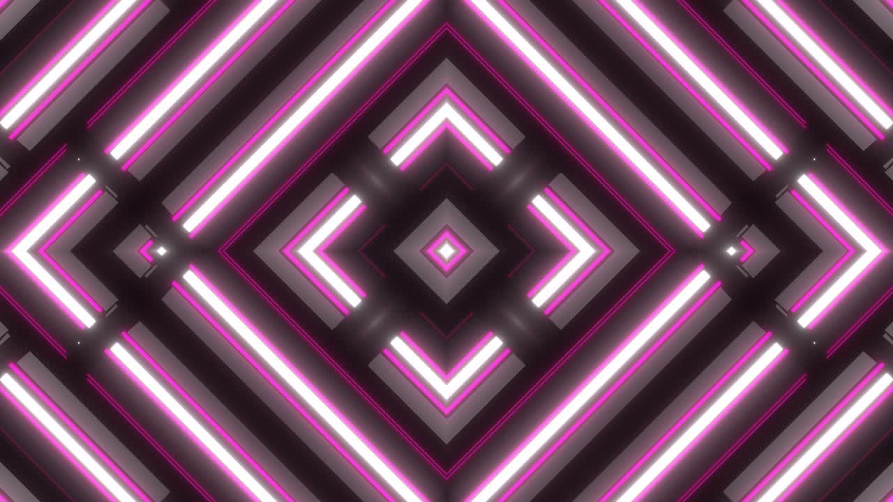 Modello geometrico astratto al neon