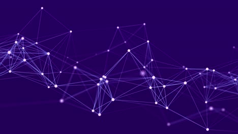 distribution of network connection data. information technology visualization. big data. 3d seamless loop.